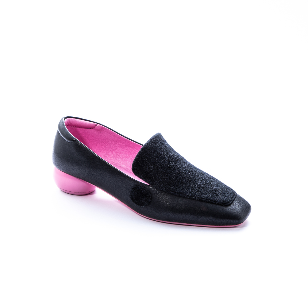 Loafer Pink:หนังแท้ลอฟเฟอร์สีชมพู