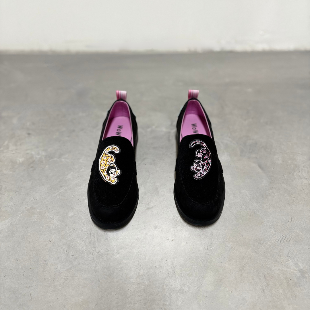 LAVENDER 貼り付けシューズセット