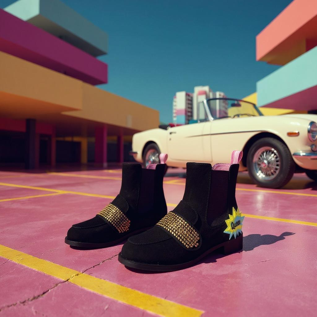RETRO Sticker Boot Set